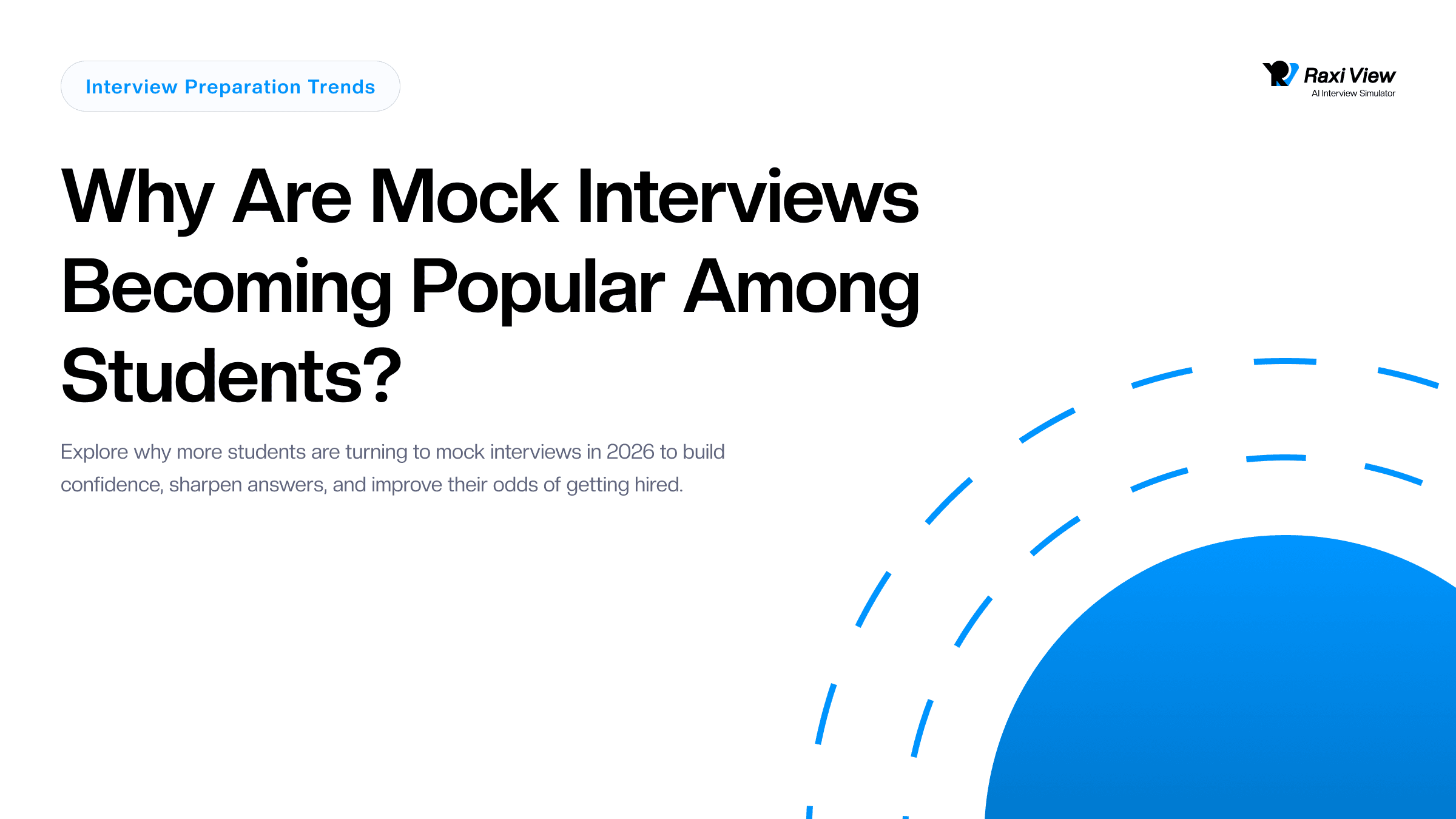 Why Are Mock Interviews Becoming Popular Among Students in 2026?